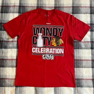 Reebok Red Windy City Graphic Tee